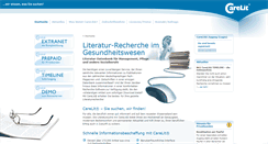 Desktop Screenshot of carelit.de